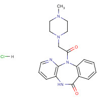 29868-97-1 Pirenzepine hydrochloride chemical structure