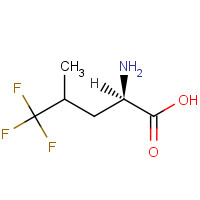 372-22-5 5,5,5-TRIFLUORO-DL-LEUCINE chemical structure