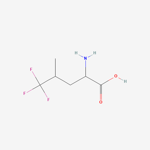 372-22-5 5,5,5-TRIFLUORO-DL-LEUCINE chemical structure