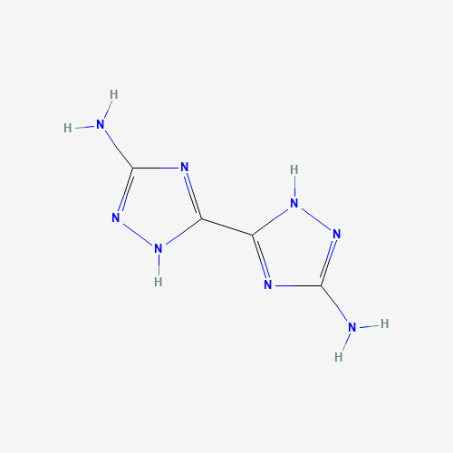 22819-10-9 5,5'-Diamino-3,3'-bis-1,2,4-triazole chemical structure