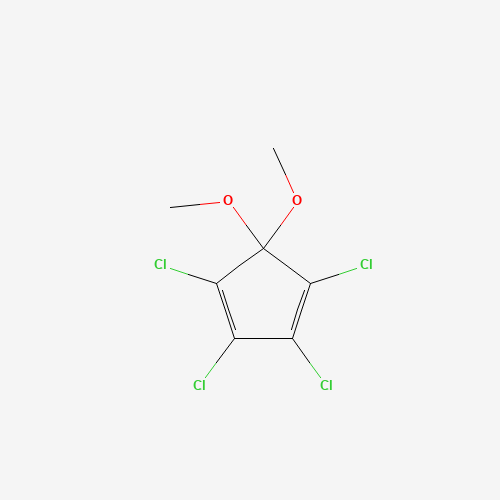 2207-27-4 1,2,3,4-Tetrachloro-5,5-dimethoxycyclopentadiene chemical structure