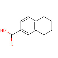 1131-63-1 5,6,7,8-TETRAHYDRO-2-NAPHTHOIC ACID chemical structure