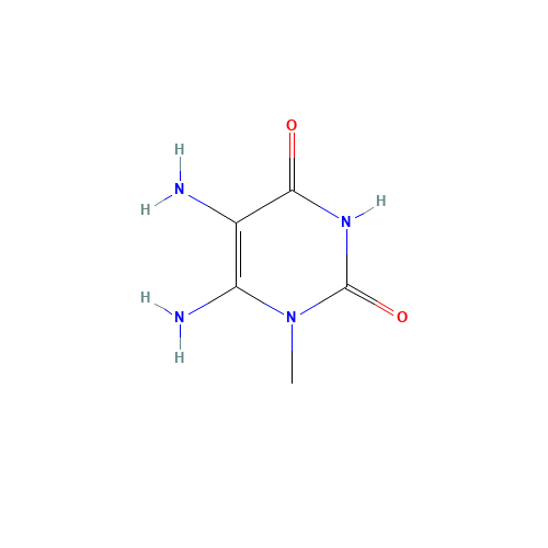 6972-82-3 5,6-Diamino-1-methyluracil chemical structure