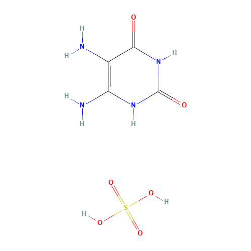 32014-70-3 5,6-DIAMINO-2,4-DIHYDROXYPYRIMIDINE SULFATE chemical structure