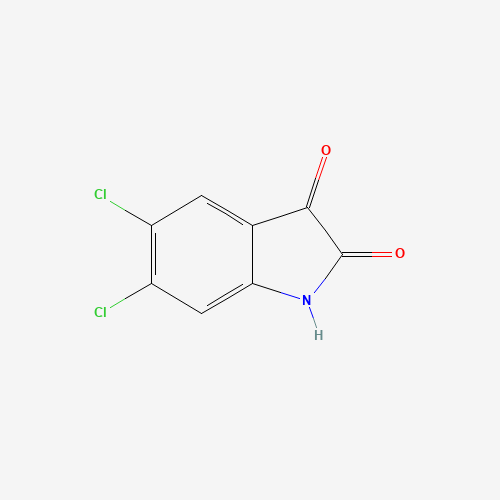 1677-48-1 5,6-dichloro-1H-indole-2,3-dione chemical structure