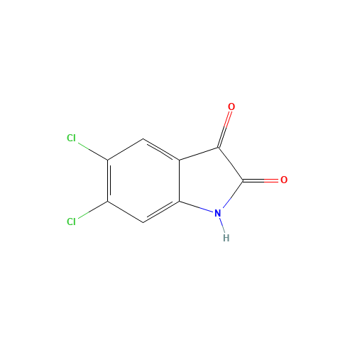 1677-48-1 5,6-dichloro-1H-indole-2,3-dione chemical structure
