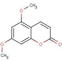 487-06-9 5,7-Dimethoxycoumarin chemical structure