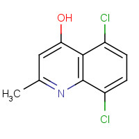 1447-40-1 5,8-DICHLORO-2-METHYL-4-QUINOLINOL chemical structure