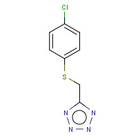 18527-31-6 5-(4-CHLOROPHENYLTHIOMETHYL)TETRAZOLE chemical structure