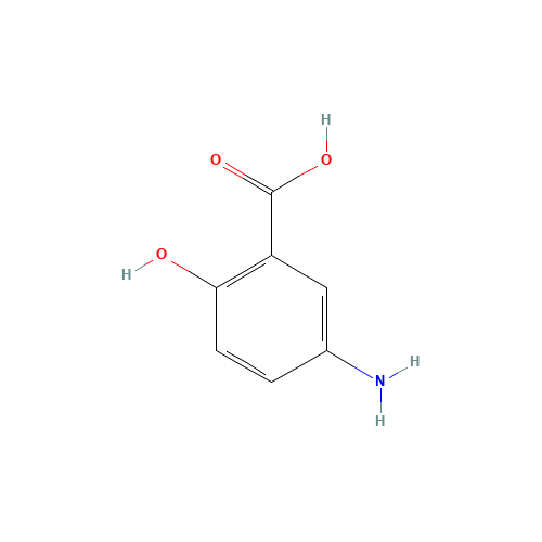 89-57-6 5-Aminosalicylic acid chemical structure