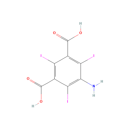35453-19-1 5-Amino-2,4,6-triiodoisophthalic acid chemical structure