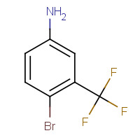 393-36-2 4-Bromo-3-(trifluoromethyl)aniline chemical structure