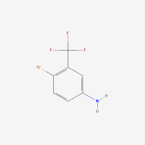 393-36-2 4-Bromo-3-(trifluoromethyl)aniline chemical structure