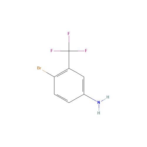 393-36-2 4-Bromo-3-(trifluoromethyl)aniline chemical structure