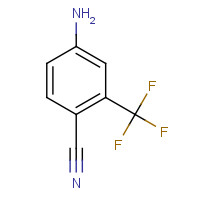 654-70-6 4-Amino-2-(trifluoromethyl)benzonitrile chemical structure