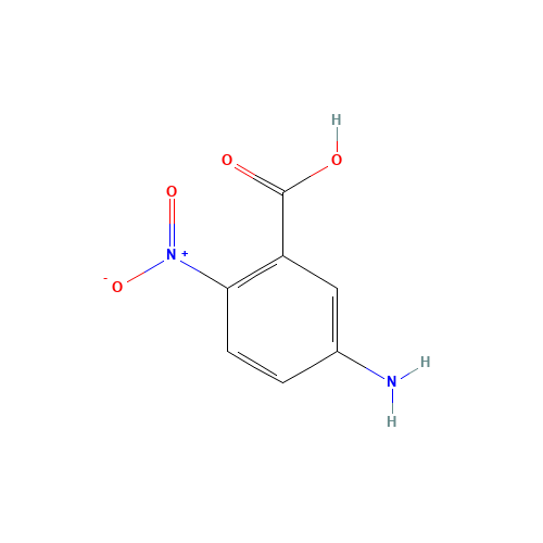 13280-60-9 5-Amino-2-nitrobenzoic acid chemical structure
