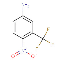 393-11-3 4-Nitro-3-trifluoromethyl aniline chemical structure