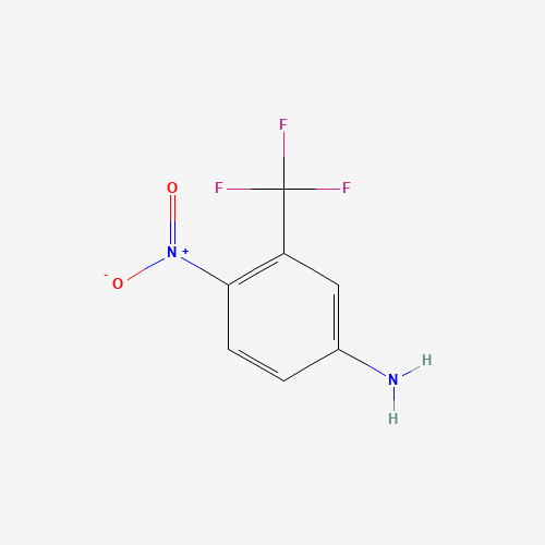 393-11-3 4-Nitro-3-trifluoromethyl aniline chemical structure