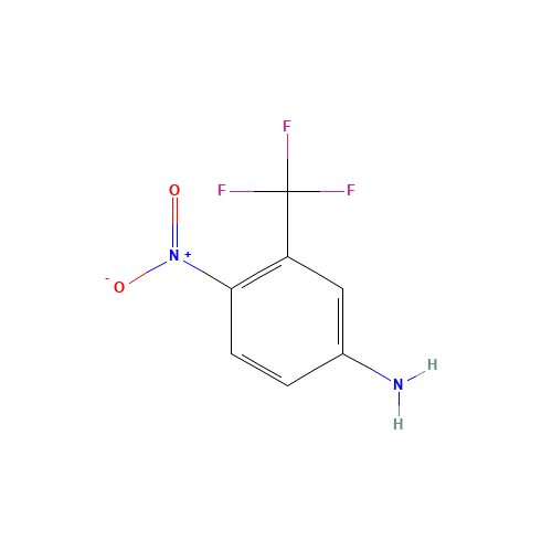 393-11-3 4-Nitro-3-trifluoromethyl aniline chemical structure