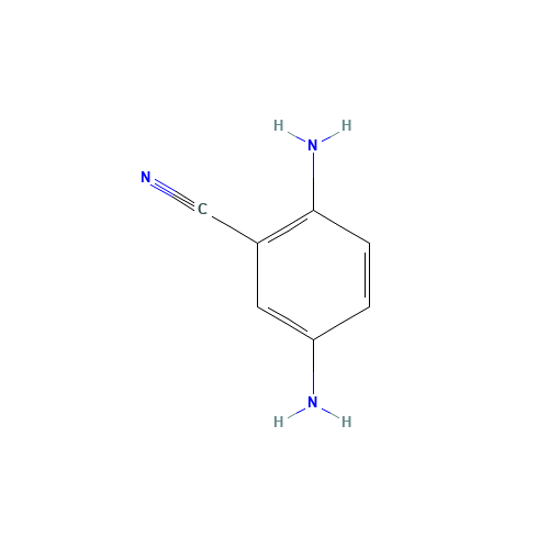 14346-13-5 2,5-Diaminobenzonitrile chemical structure