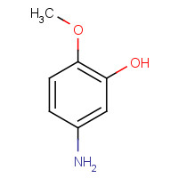 1687-53-2 5-Amino-2-methoxyphenol chemical structure