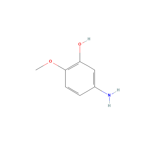 1687-53-2 5-Amino-2-methoxyphenol chemical structure