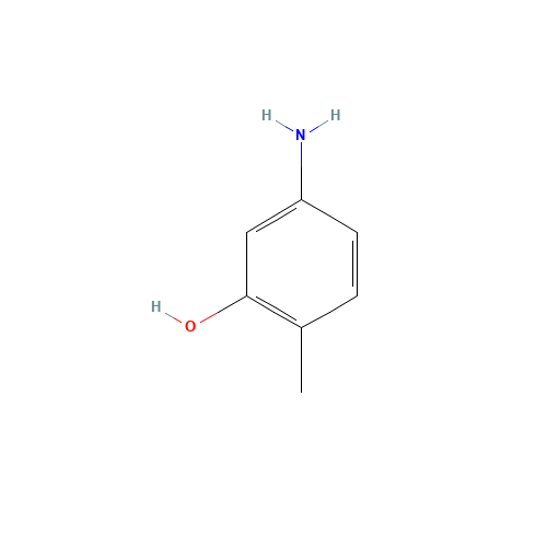 2835-95-2 5-Amino-o-cresol chemical structure