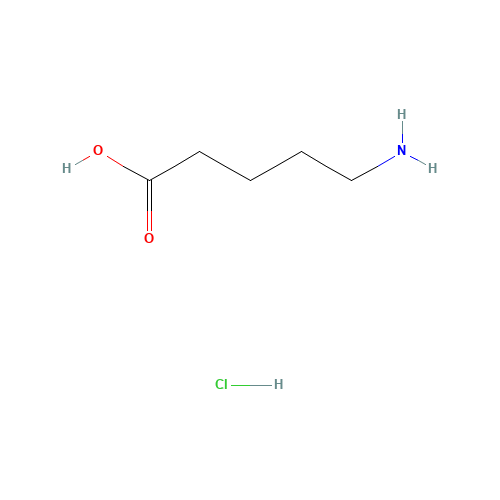 627-95-2 5-AMINOVALERIC ACID HYDROCHLORIDE chemical structure