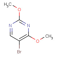 56686-16-9 5-BROMO-2,4-DIMETHOXYPYRIMIDINE chemical structure