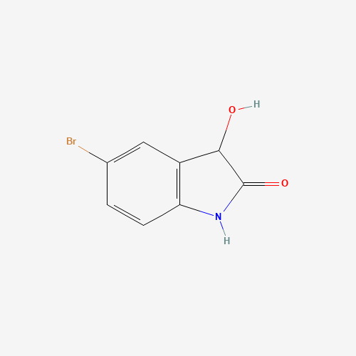 99304-37-7 5-BROMO-3-HYDROXY-2-INDOLINONE chemical structure