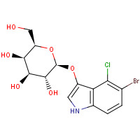 7240-90-6 5-Bromo-4-chloro-3-indolyl-beta-D-galactoside chemical structure