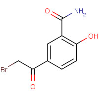 73866-23-6 5-Bromoacetyl salicylamide chemical structure