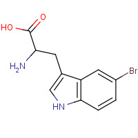 6548-09-0 5-BROMO-DL-TRYPTOPHAN chemical structure