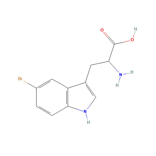 6548-09-0 5-BROMO-DL-TRYPTOPHAN chemical structure