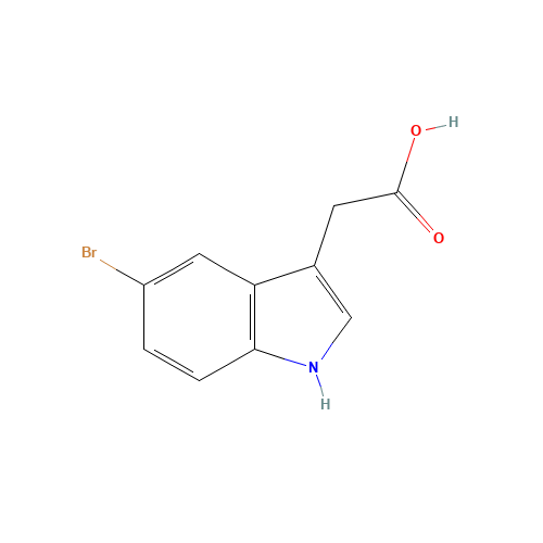 40432-84-6 5-BROMOINDOLE-3-ACETIC ACID chemical structure