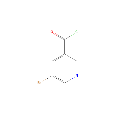 39620-02-5 5-BROMONICOTINOYL CHLORIDE chemical structure