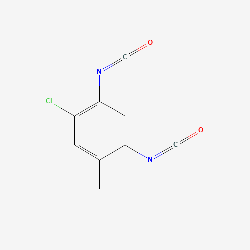 15166-26-4 4-CHLORO-6-METHYL-M-PHENYLENE DIISOCYANATE chemical structure
