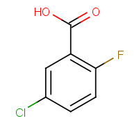 394-30-9 5-Chloro-2-fluorobenzoic acid chemical structure