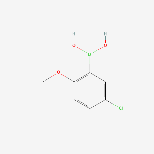 89694-48-4 5-Chloro-2-methoxyphenylboronic acid chemical structure
