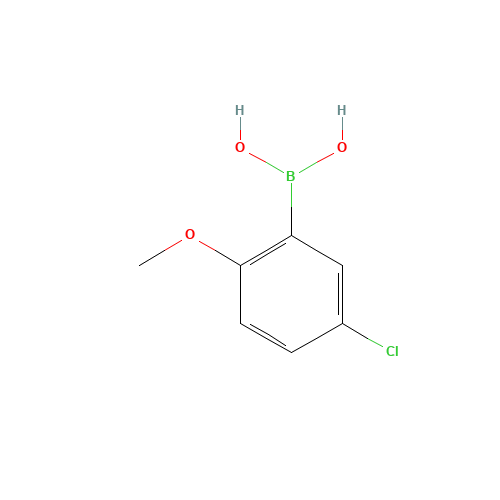 89694-48-4 5-Chloro-2-methoxyphenylboronic acid chemical structure