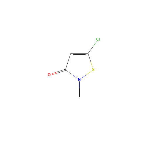 26172-55-4 5-Chloro-2-methyl-4-isothiazolin-3-one chemical structure