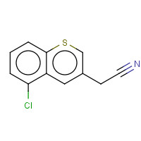 23799-60-2 5-CHLOROTHIANAPHTHENE-3-ACETONITRILE chemical structure