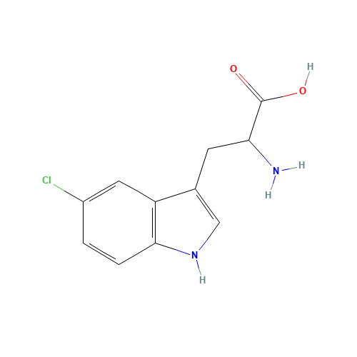 154-07-4 5-CHLORO-DL-TRYPTOPHAN chemical structure