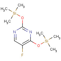 17242-85-2 O,O'-BIS(TRIMETHYLSILYL)-5-FLUOROURACIL chemical structure