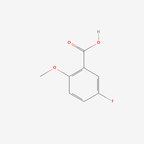 394-04-7 5-FLUORO-2-METHOXYBENZOIC ACID chemical structure
