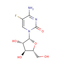 4298-10-6 5-FLUOROCYTOSINE ARABINOSIDE chemical structure
