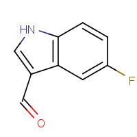 2338-71-8 5-FLUOROINDOLE-3-CARBOXALDEHYDE chemical structure