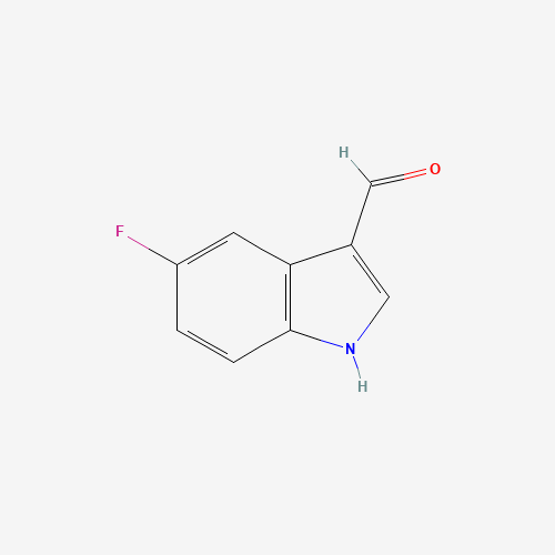 2338-71-8 5-FLUOROINDOLE-3-CARBOXALDEHYDE chemical structure