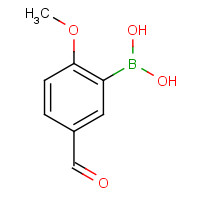 127972-02-5 2-Methoxy-5-formylphenylboronic acid chemical structure