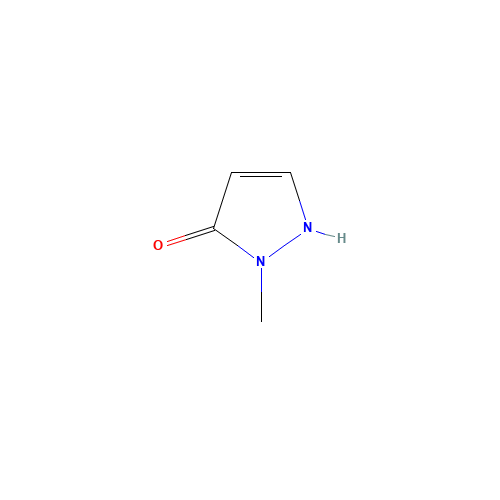 33641-15-5 5-Hydroxy-1-methylpyrazole chemical structure